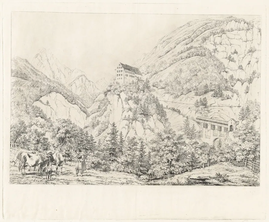 The Georgenberg in the Tyrol by Johann Adam Klein
