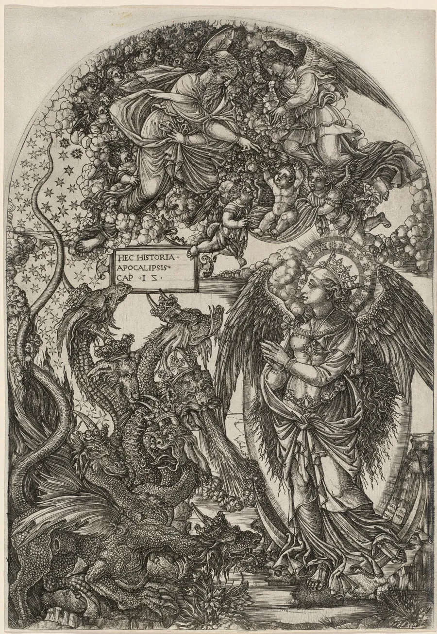 The Woman Clothed with the Sun by Jean Duvet
