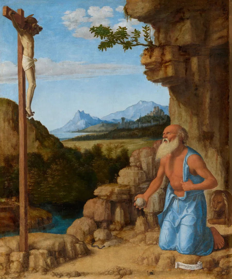 Saint Jerome in the Wilderness by Cima da Conegliano