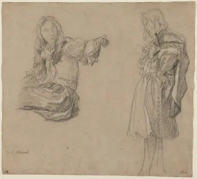 Two Men in Elaborate Costumes