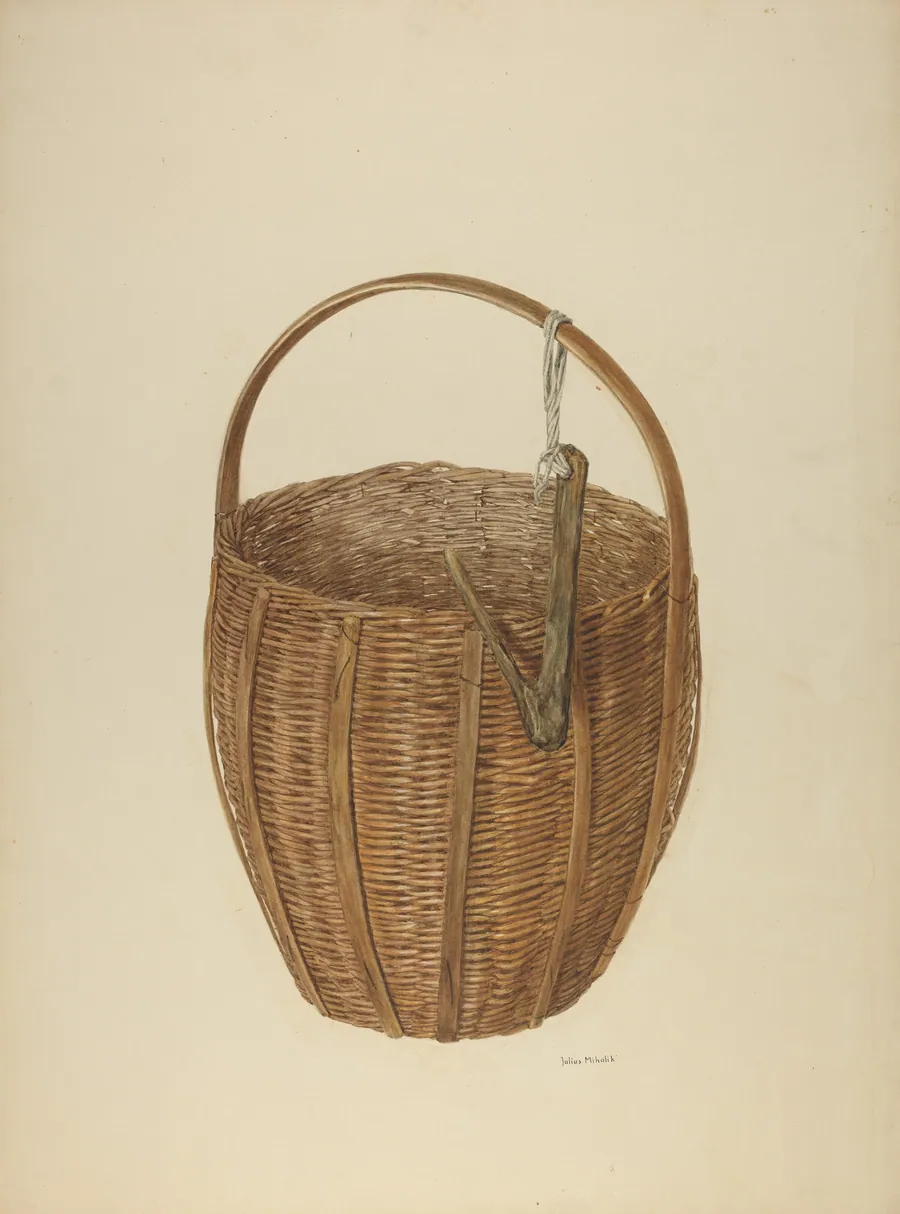Zoar Apple Basket by Julius Mihalik