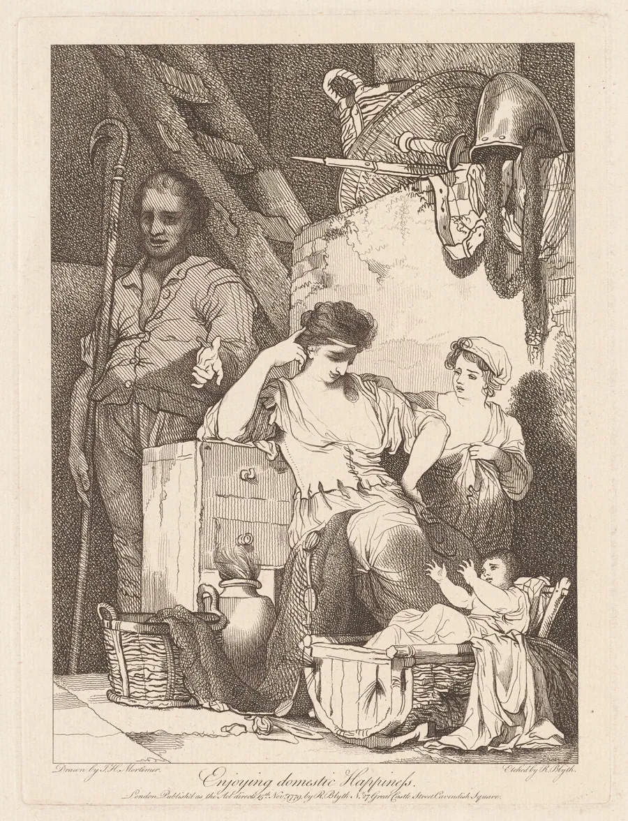 Enjoying Domestic Happiness by Robert Blyth