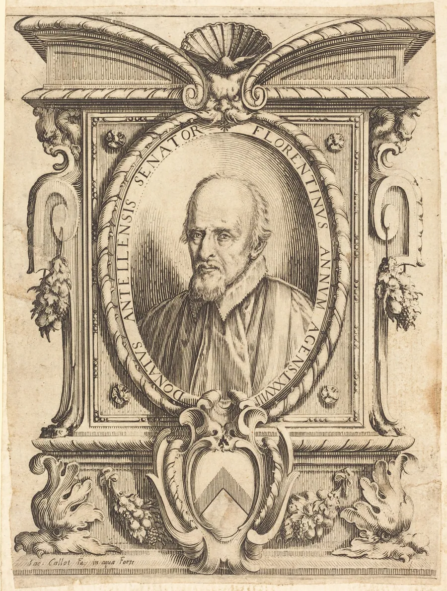 Donato Dell' Antella by Jacques Callot