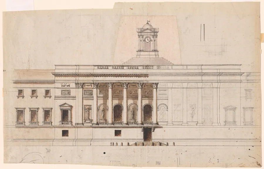 Architectural Study by Giuseppe Valeriani