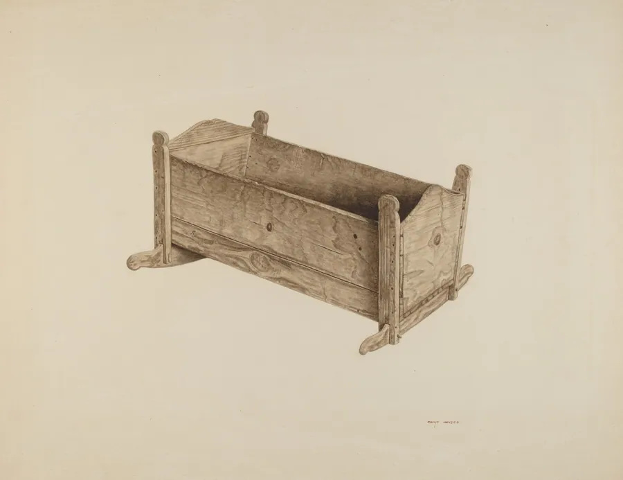 Box Cradle by Mary Hansen
