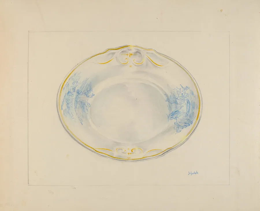 Pie Dish by Joseph Sudek