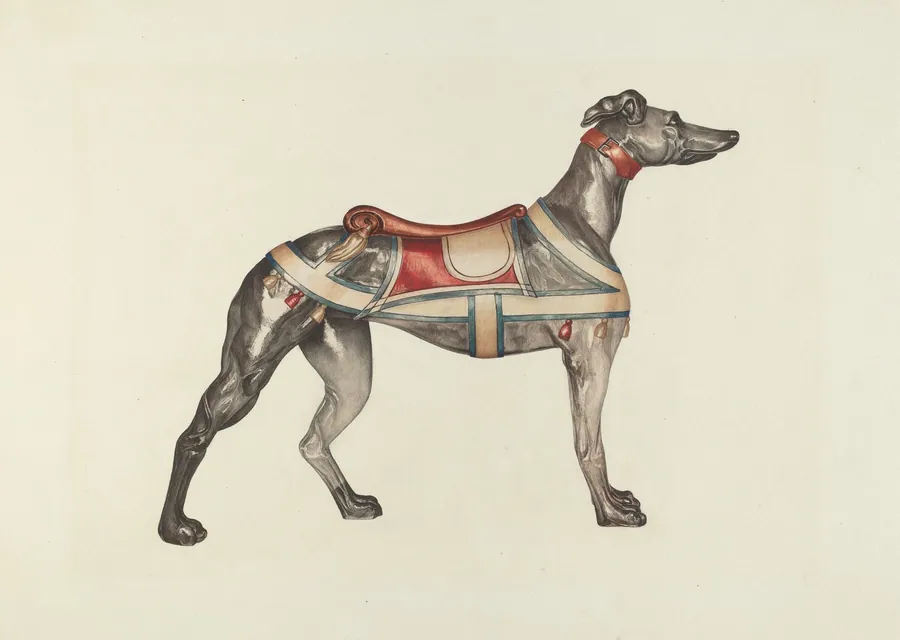 Carousel Dog by Dorothy Handy