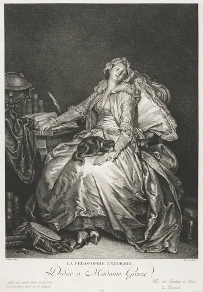Madame Greuze Asleep