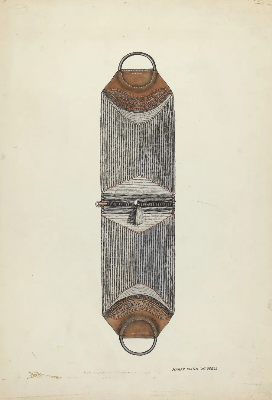 Horse Hair Cinch by Harry Mann Waddell