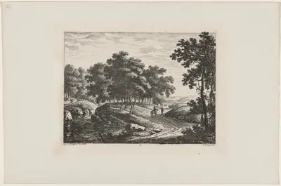 Rider on a Path