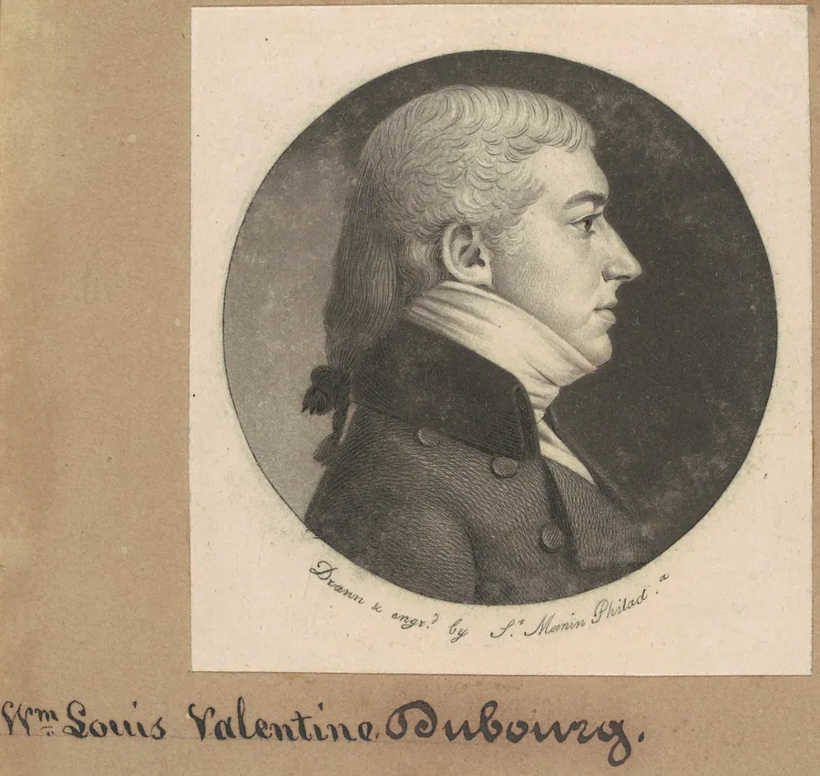 Pierre François DuBourg by Charles B. J. Févret de Saint-Mémin