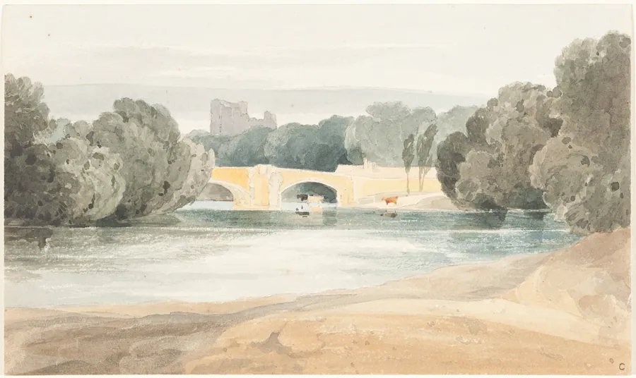 Bridge at Knaresborough by James Bulwer