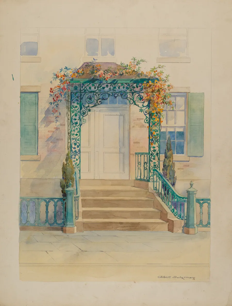 Ornamental Iron by Gilbert Sackerman