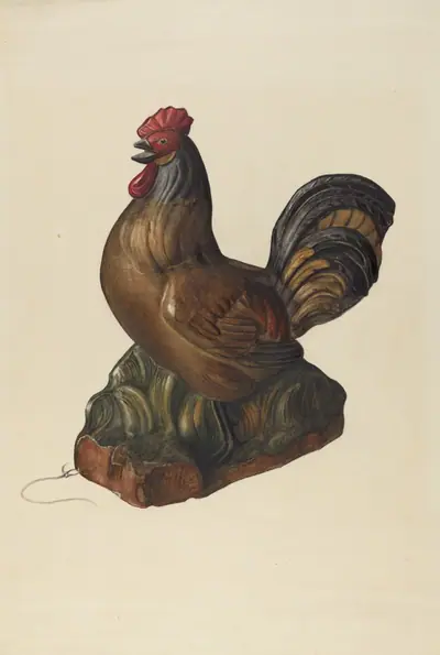 Toy Rooster