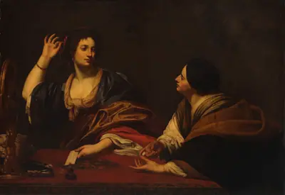 Martha Scolding Her Vain Sister Mary Magdalene