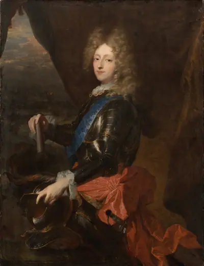 Portræt af kong Frederik IV som prins