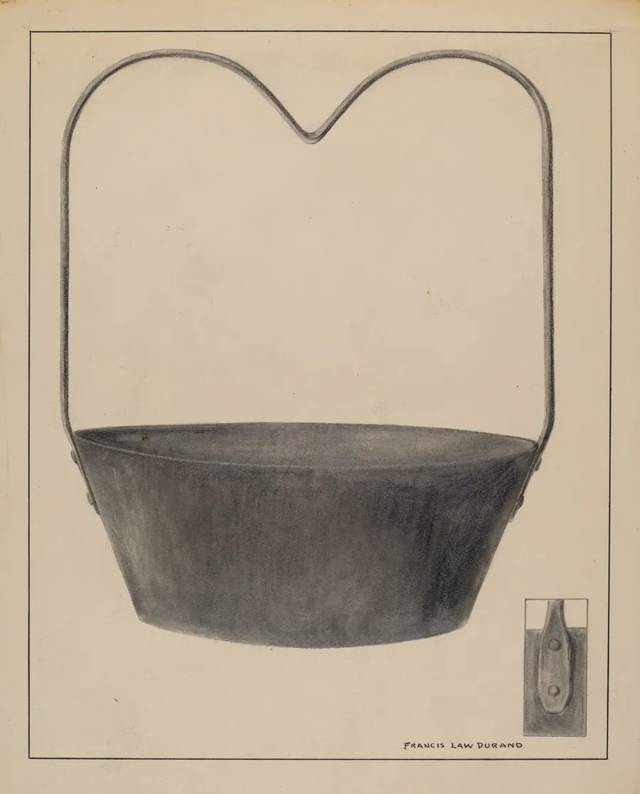 Fireplace Kettle by Francis Law Durand