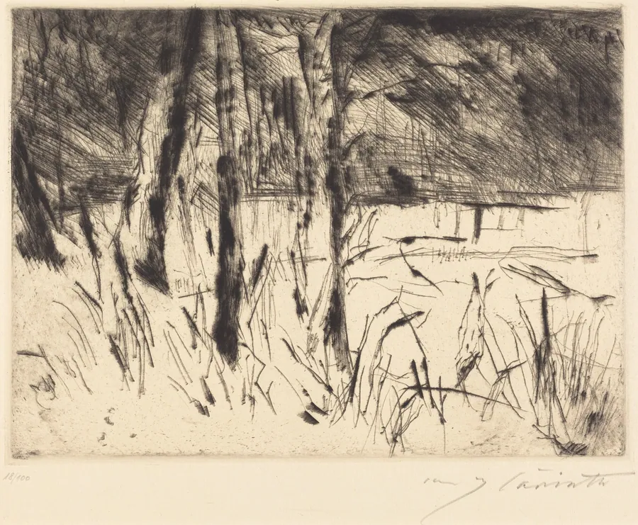 Tiergarten (Zoological Garden) by Lovis Corinth