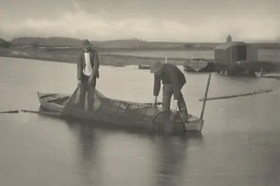 Taking Up the Eel-Net