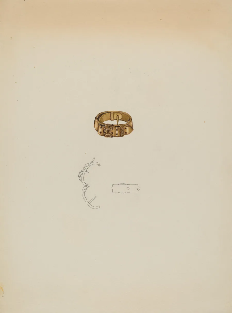 Tie Clasp by Isidore Steinberg