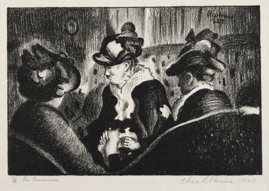 The Gossips by Charles Frederick Ramus