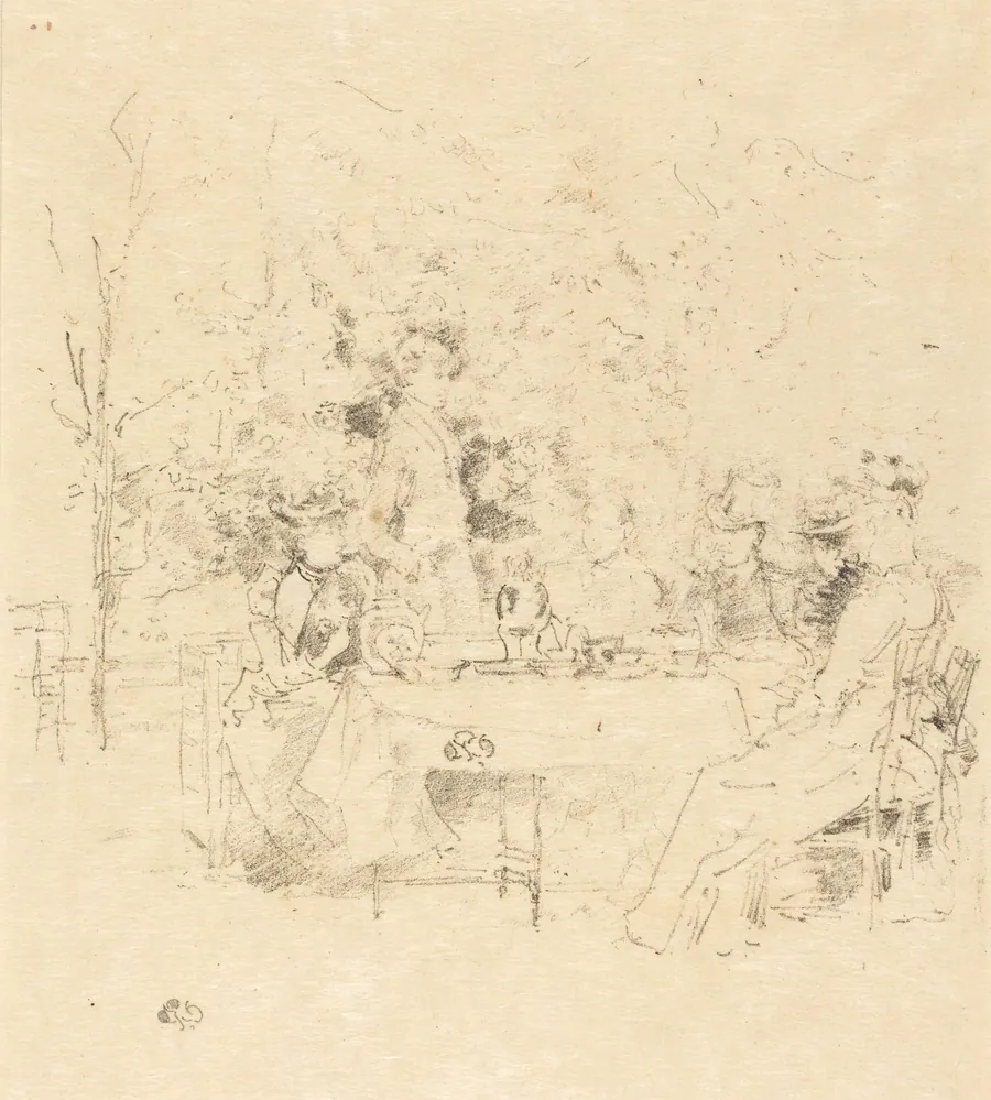 The Garden by James McNeill Whistler