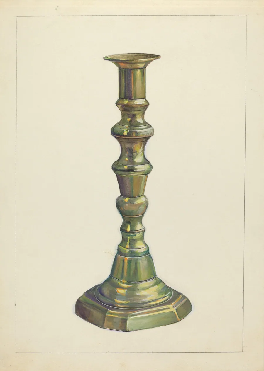 Candlestick by Mina Lowry