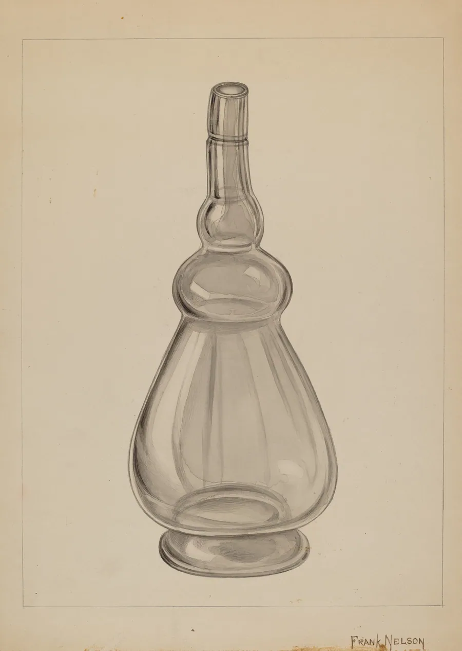 Wine Bottle by Frank Nelson
