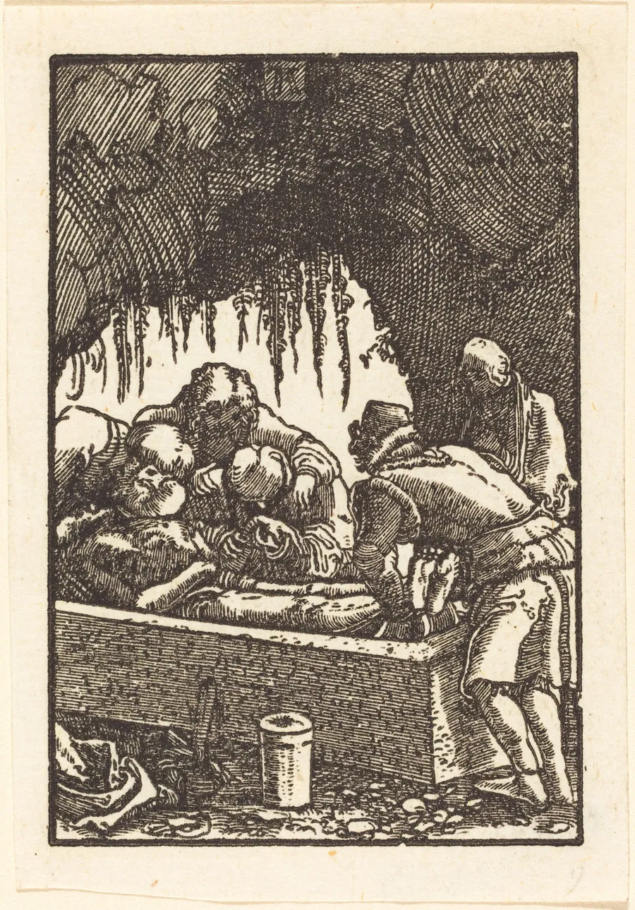 The Entombment by Albrecht Altdorfer