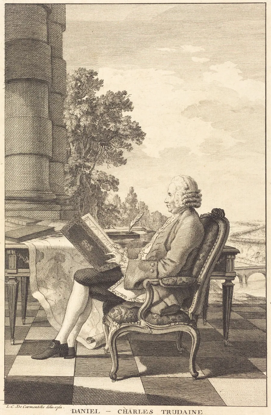 Daniel-Charles Trudaine by French 18th Century