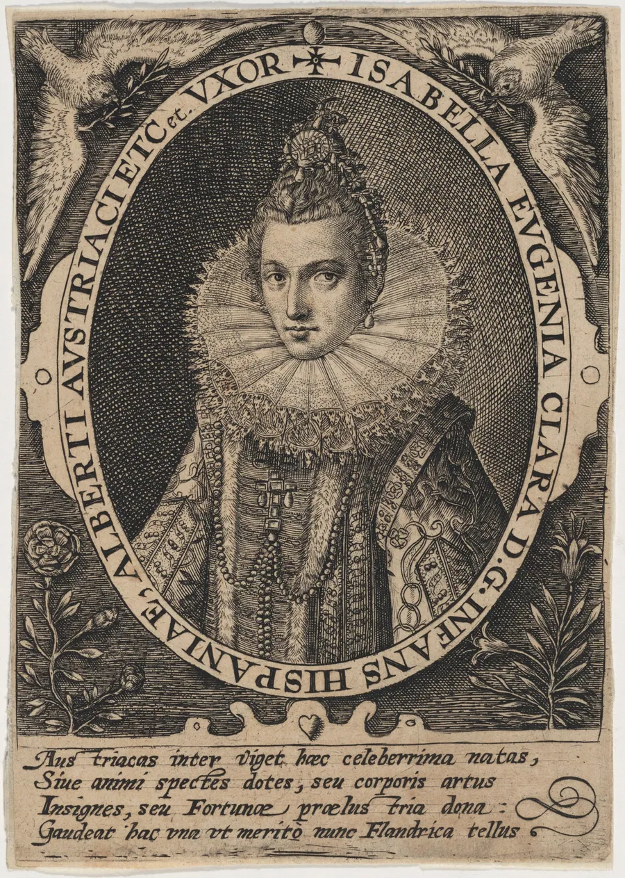 Isabella Clara Eugenie by Unknown 19th Century