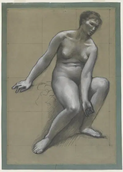 Study for the Mother in The Fisherman's Family