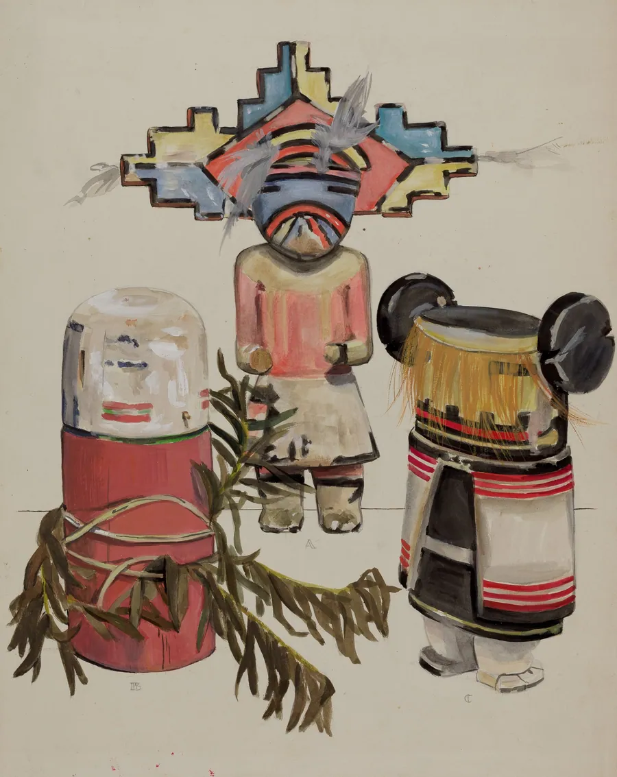 Kachina Doll by Jane Iverson
