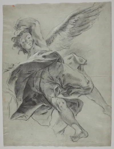 A Flying Angel (recto)