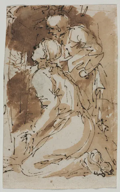 Figure Studies (recto)