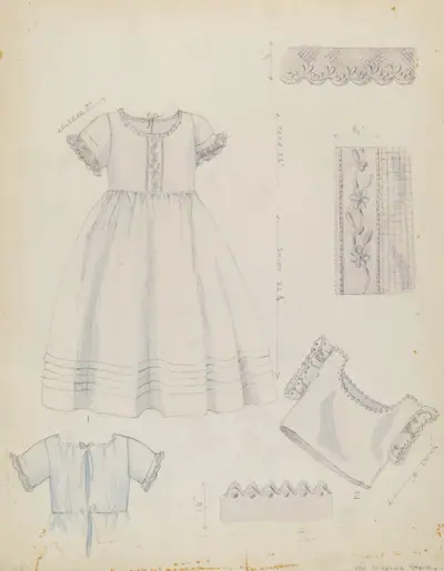 Infant's Dress and Shirt