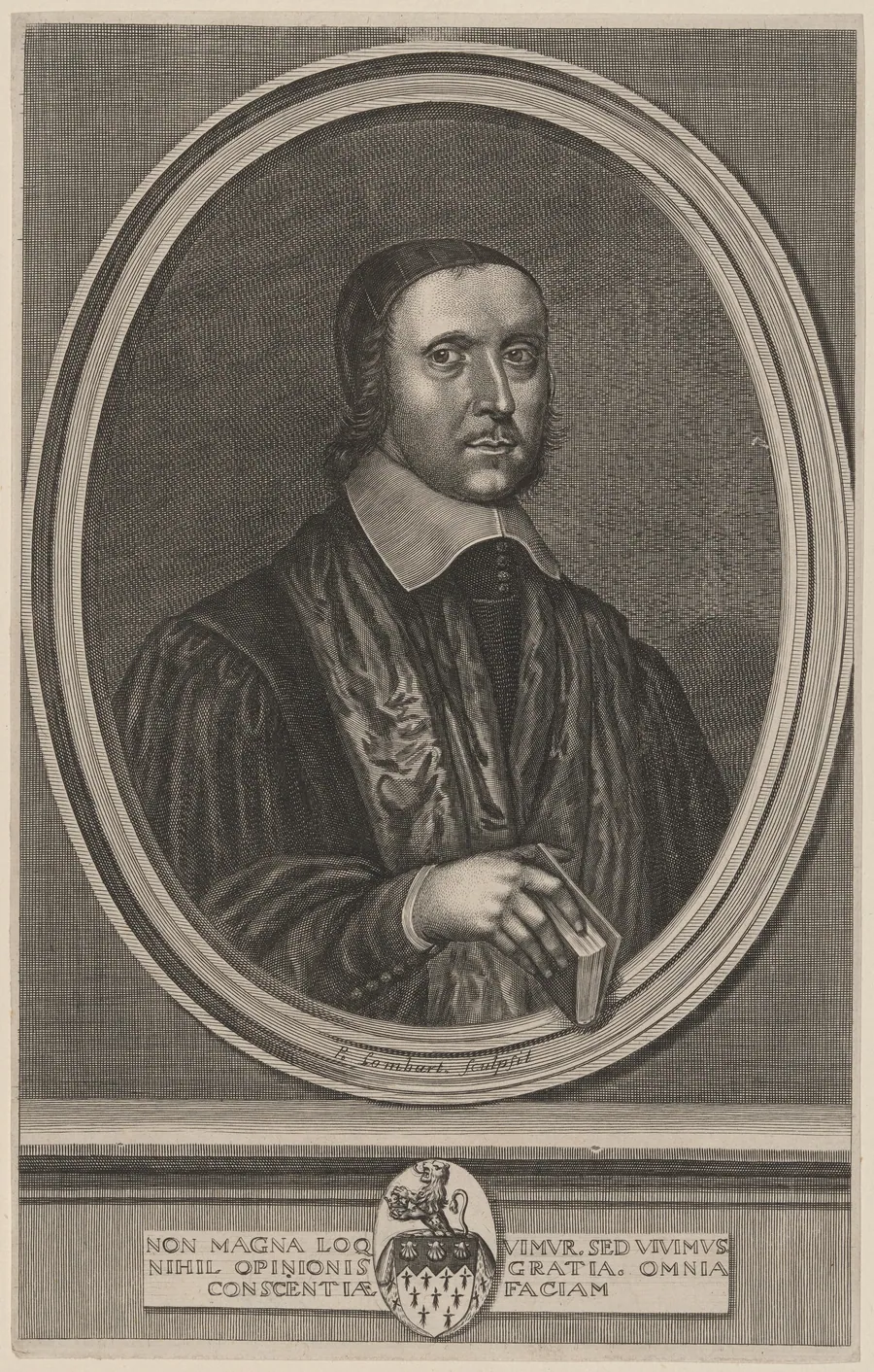 Jeremy Taylor, Bishop of Down, Connor and Dromore by David Loggan