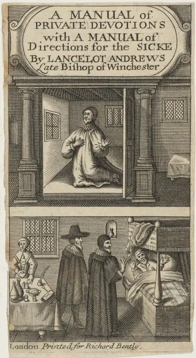 Title Page to a Manual of Private Devotions by Lancelot Andrewes