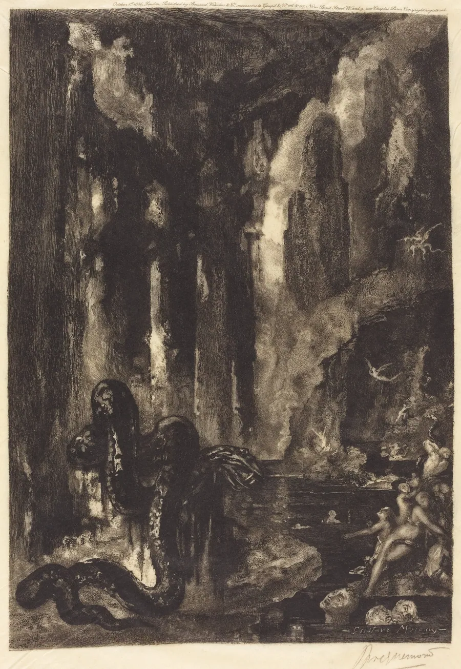 Untitled (The Dream of the Mogul?) by Félix Bracquemond