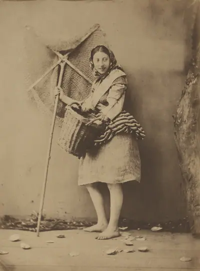 A Shrimp Fisher Girl