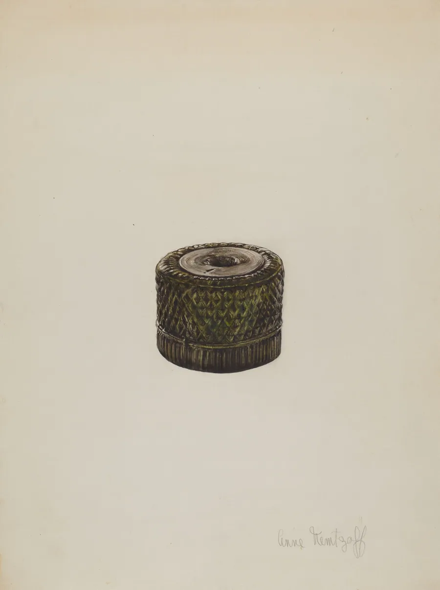 Inkwell by Anne Mentzoff