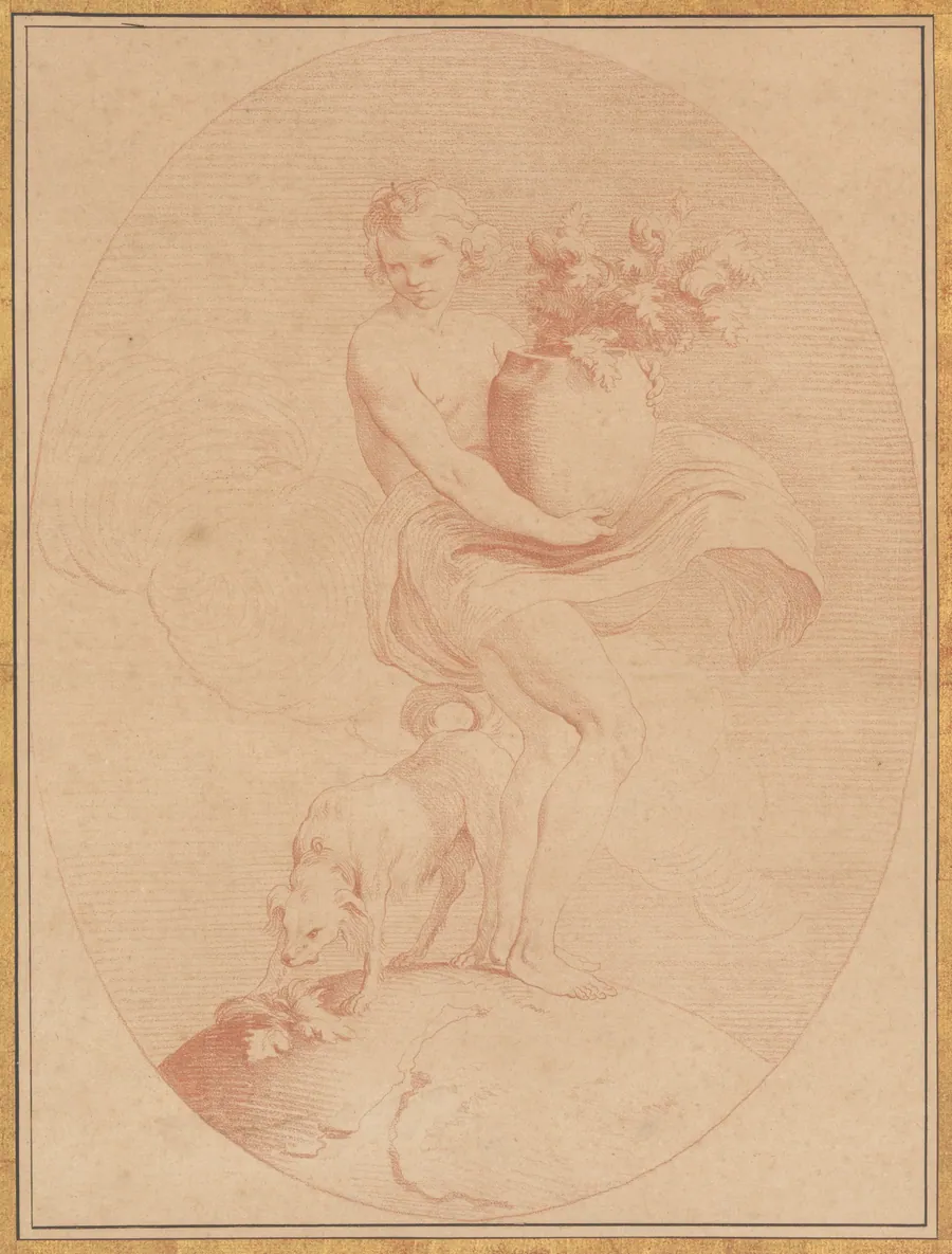 The Sense of Smell by Edme Bouchardon
