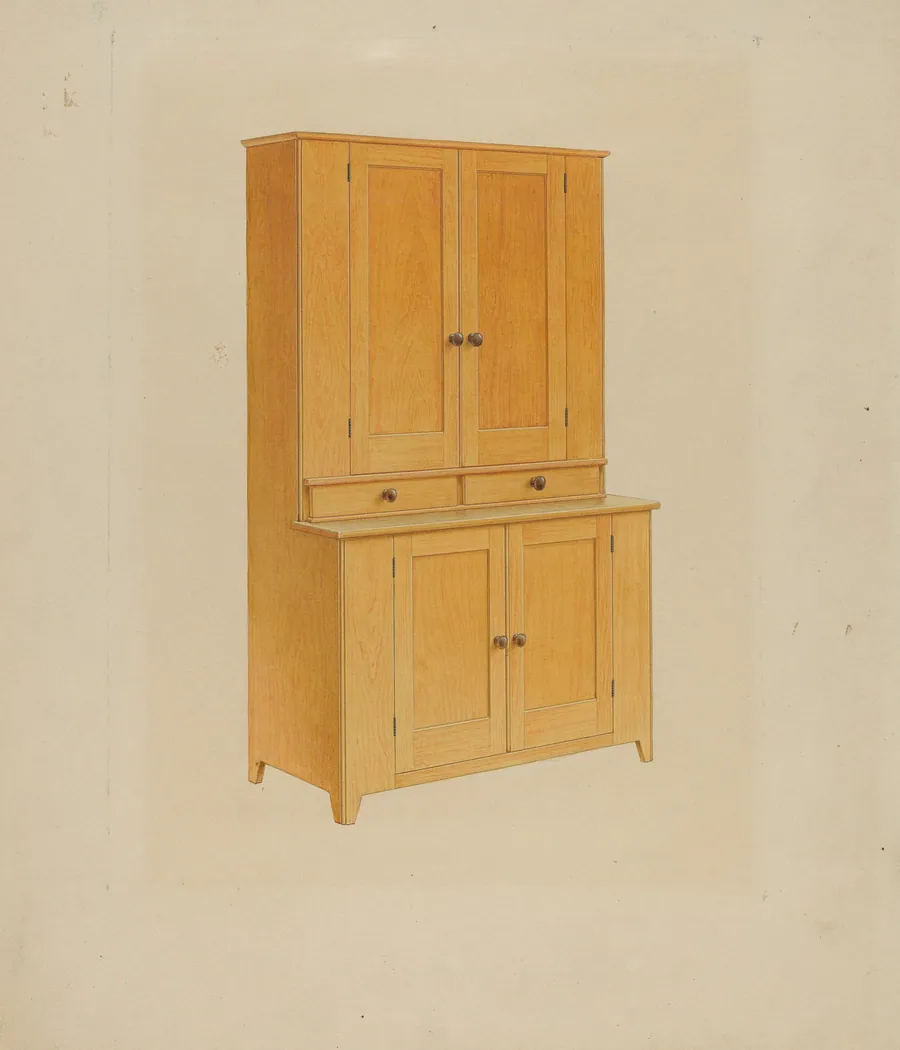 Shaker Cupboard by American 20th Century