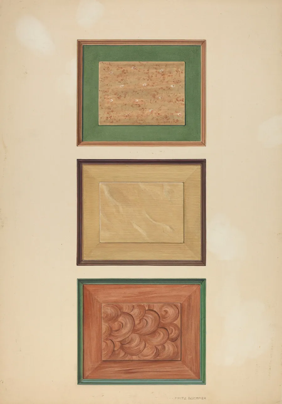 Zoar Door Panels by Fritz Boehmer
