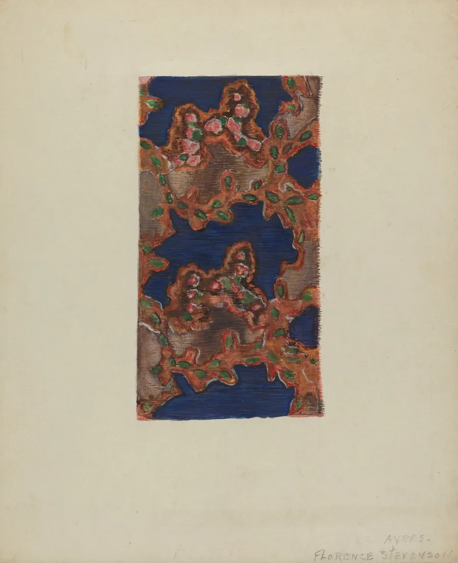 Glazed Chintz by Florence Stevenson