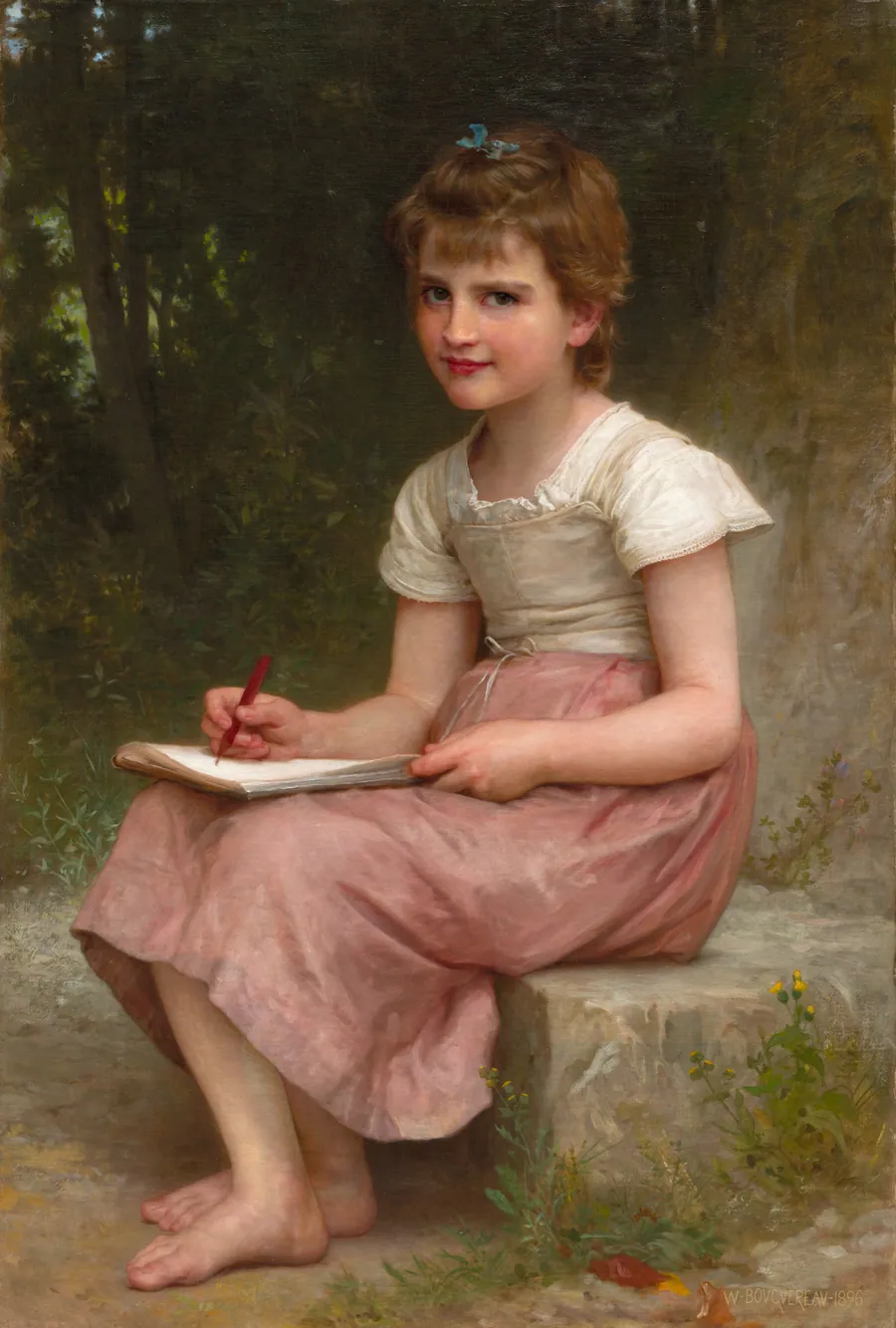 A Calling by William Adolphe Bouguereau