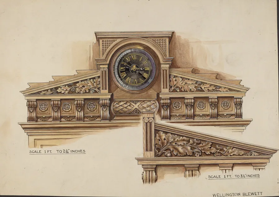 Fireplace by Wellington Blewett