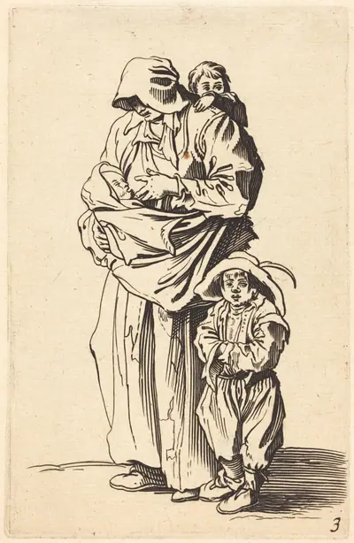 Mother and Three Children