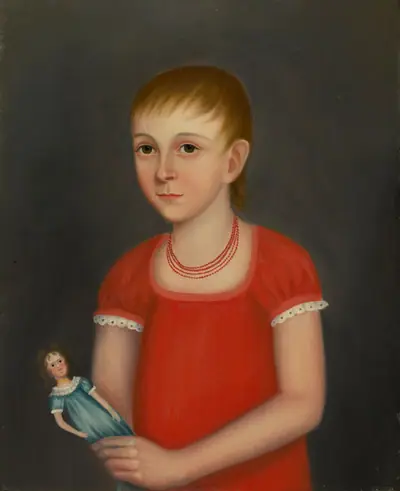 Little Girl with Doll