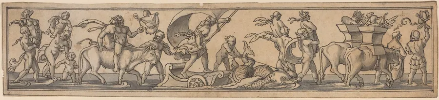 Ancient Triumphal Procession by Daniel Lindtmayer
